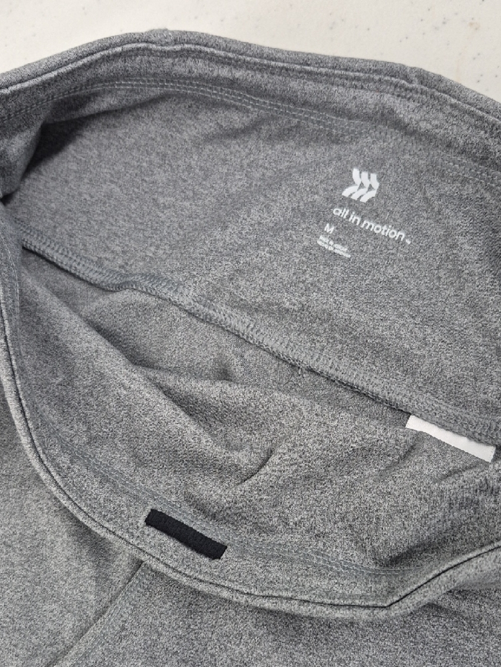 All In Motion Grey High Tise Capri - Picture 3 of 5